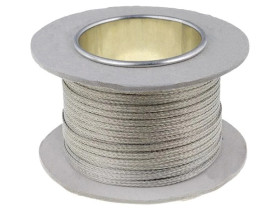 Plecionka taśma Thk 1mm W 3mm 15A Opakowanie 25m PRO-POWER-FB-15A