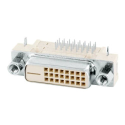 Connfly DS1090-VN0S Socket 25-Pin Horizontal Mount Beige 1 piece