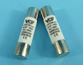 16A/10x38mm gG ZWŁ.CER.BEZP.500V