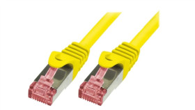 Cq2097s Patch Cord S/Ftp 6 Linka Cu Lszh Żółty 10M 27Awg