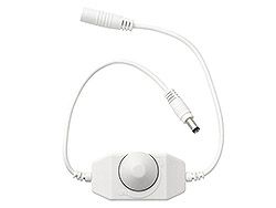 Ściemniacz taśm jednokolor. LED z pokrętłem - biały