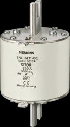 NH fuse NH3, 250 A, gR, 440 V (DC), 500 V (AC), 100 kA breaking capacity, 3NC2427-0C