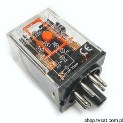 MK2P-S-VD Relay 230VAC 10A Ri=5.09kOhm THT OMRON