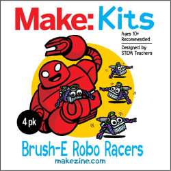 Brush-E Robo Racers - 4 Pack
