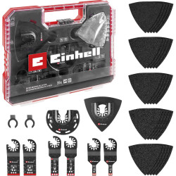 Einhell 708135 XL-PLUS-CASE Multitool accessory set for precision sawing