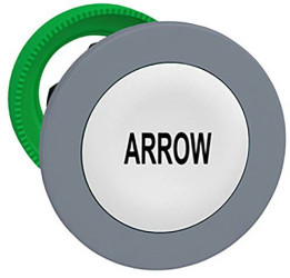 Schneider Electric ZB5FA334C0 Element przedni z przyciskiem 1 szt.