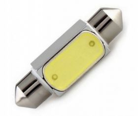 LED C5W 1,5W 41MM BIALA ALUM.