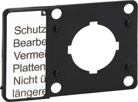 Legenda z uchwytem, Schneider Electric, seria KZ1