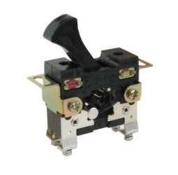 Wyłącznik dźwigienkowy ZP1cm2 z samopowrotem czarny 72x80x35mm W0-WD-ZP1CM2