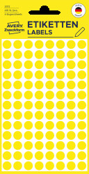 3013 Marking points, 8 mm, yellow