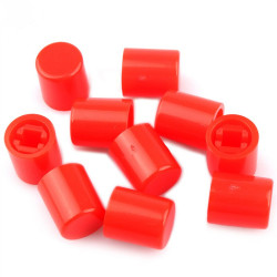 A03 PS-22F03 Switch Cap - Red - 10 pcs