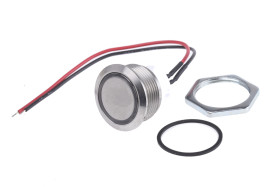 Nasadka przełącznika Zatrzaskowy SPST średnica wycięcia 19.43mm, montaż panelowy ITW Switches