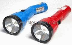 Accu KM-8710 Latarka ładowalna 1 + 8 LED BRIGHTER