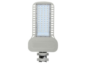 VT-104ST Lampa uliczna LED Slim 100W 6400K 135lm/W Chip SAMSUNG IP65 szara 21961 V-TAC