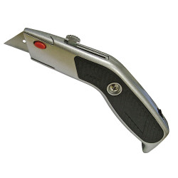 Faithfull FAITKRA Trimming Knife Angled Head Retractable Blade