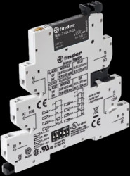 Coupling relay 1 Form A (N/O), 24 V (DC), 24 V (AC), 6 A, 24 V (DC), 39.80.0.024.9024