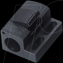 BF 12-F Mounting flange, 12 mm, plastic