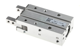 Chwytak pneumatyczny, palce: 2, Podwójna, M5 x 0,8, Kąt, 0,6 MPa