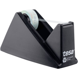 tesa 59045-00000-00 Eco &amp; CRYSTAL desk Tape dispenser black silent use