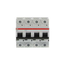 Wyłącznik nadprądowy MCB, 4-biegunowy, 32A, 1500V, na szynę DIN, ABB S804PV-SD32, S800PV