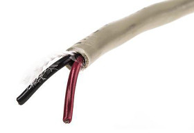 Kabel do transmisji danych 0,56 mm² 2 -rdzeniowy Nieekranowany 20 AWG AWG PVC 300 V