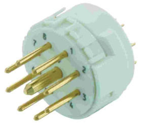 Złącze okrągłe M23 męskie 9pin 200V 09151092602