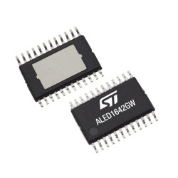 ALED1642GWXTTR 16 Channels LED driver with error detection, current gain control and 12/16 bit-PWM brightness control for automo