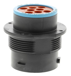 Złącze wielostykowe przemysłowe 8-pinowe, panelowe Gniazdo Deutsch