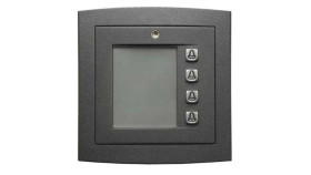 Elfon Optima Op-J4-G Moduł Szybkiego Wybierania 4-Przyciskowy, Kolor Grafit