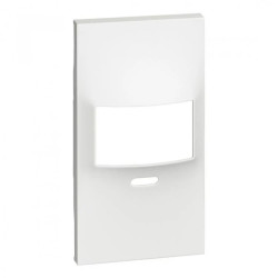 LIVING NOW plakietka łącznika automatycznego k4430 (z regulacją) 2mod. biały KW17SL