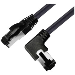 BKL Electronic 144036 Network cable CAT 8.1 S/FTP 1.5 m Black Halogen-free