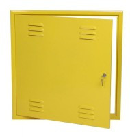 R9400 Drzwiczki rewizyjne, gazowe, wymiary: 400 x 400 mm - blacha stalowa ocynkowana