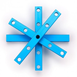 MakeBlock 60516 - belka 0808-072 - niebieski - 4szt.