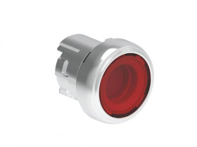 Metalowy przycisk podświetlany fi22mm samoczynny powrót kryty Czerwony LPSBL104