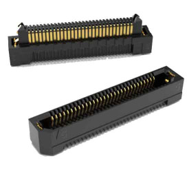 Gniazdo PCB 50 -pinowe 2 -rzędowe raster: 0.8mm Zespół gniazda Proste SMD