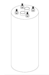 Fundament do ładowarek AC VERTICA POLE