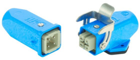 Connector kit, size 3A, 3 pole + PE , IP67, 10360030005