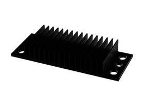 Radiator 58.4 x 22.9 x 8.7mm Przetwornik DC/DC 1/8 Brick