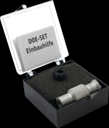 70135466 DOE laser module 650 nm, red, viewfinder ( dot circle + cross)