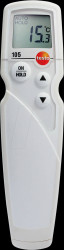 0563 1051 One-hand thermometer testo 105, -50 to +275 °C, HACCP