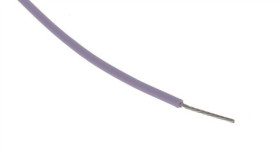 Przewód Do Urządzeń Ptfe Ptfe Fioletowy, 100M 0,34 Mm2 19/0,15 Mm, 300 V, -75...