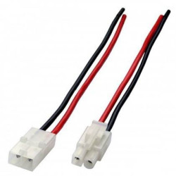 TAMIYA komplet złącz wtyk - gniazdo, długość 40cm