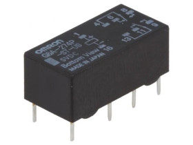 Przekaźnik: elektromagnetyczny DPDT Ucewki: 5VDC 0,5A/125VAC G6A-274P-ST-US 5VDC