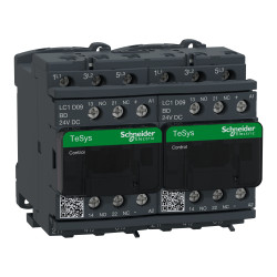 Stycznik 24 V dc Schneider Electric styki: 3 5,5 kW 9 A 3NO Śruba LC2D09BDV