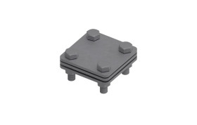 Złącze uniwersalne 3-elem. 60x60 bednarka-bednarka stal ocynkowana ogniowo 214.1.1 OG 21401102