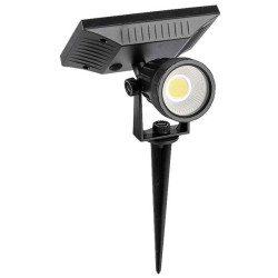 V-TAC 6662 VT-952 Solar Garden Light LED 2W Black Monochrome 1Piece