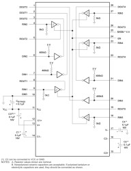 5V multichannel 120kbps RS-232 line driver/receiver with ±9V output and ±15kV IEC ESD protection