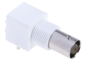 Złącze koncentryczne Montaż na płytce drukowanej Żeński 50Ω typ złącza Złącze BNC 0 to 1GHz Przepust