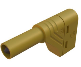 Złącze bananowe Męski Śruba Żółty 24A Hirschmann Test & Measurement rozmiar 4 mm