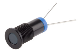 Lampka kontrolna do montażu panelowego 2V dc, niebieska 8mm LED RS PRO